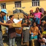 logistics learning alliance relief goods giving