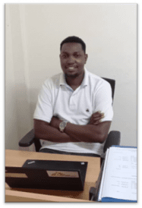 Photo of LLA student Francis Tumuhairwe